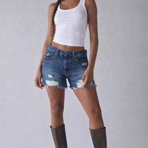 Levi's Blue Jean Shorts